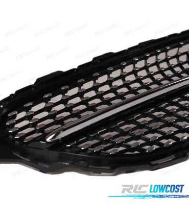 GRIGLIA MERCEDES W205 C205 AMG 19- LOOK DIAMOND NERO