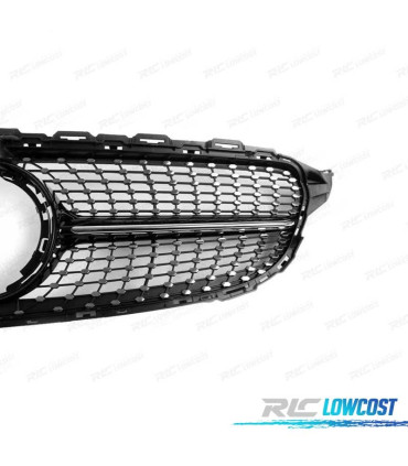 GRIGLIA MERCEDES W205 C205 AMG 19- LOOK DIAMOND NERO
