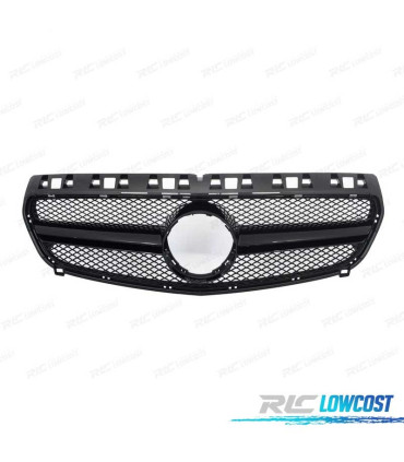 GRIGLIA PER MERCEDES CLASSE A W176 LOOK AMG A45 12-15 NERO LUCIDO