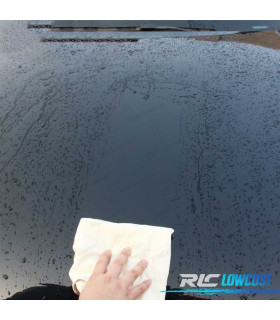 SCAMOSCIATO PER ASCIUGATURA ULTRA ASSORBENTE 70cm X 40cm IN PELLE GENUINA