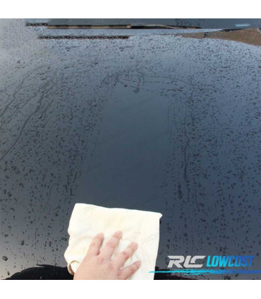 SCAMOSCIATO PER ASCIUGATURA ULTRA ASSORBENTE 70cm X 40cm IN PELLE GENUINA