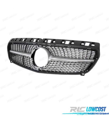 GRIGLIA MERCEDES CLASSE A W176 12-15 LOOK DIAMOND CROMATO