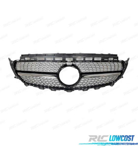 GRIGLIA MERCEDES W213 S213 C238 16- LOOK DIAMANTE NERO CON TELECAMERA