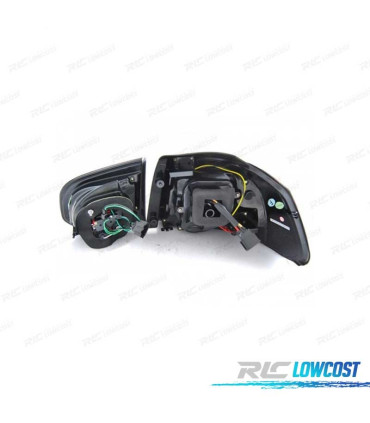 FANALI VOLKSWAGEN VW GOLF 6 08-12 BAR LED ROSSO FUMÉ