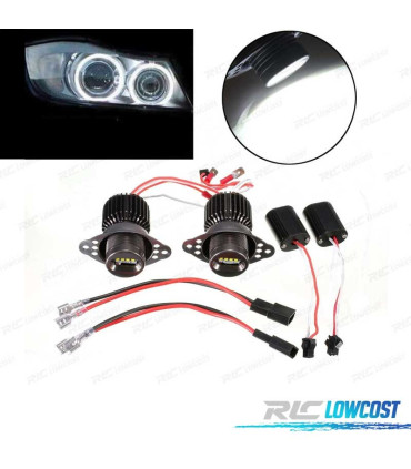 KIT LAMPADE OCCHI ANGEL IN LED 20W PER BMW E90 E91 LCI