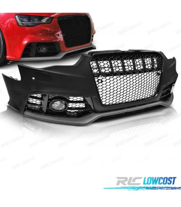 PARAURTI ANTERIORE AUDI A5 11-16 LOOK RS5 NERO PDC
