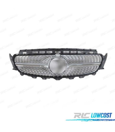 GRIGLIA MERCEDES CLASSE E W213 AMG 17-20 LOOK DIAMOND ARGENTO