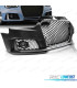 PARAURTI ANTERIORE PER AUDI A3 8V 12-16 LOOK RS3 CROMATO NERO