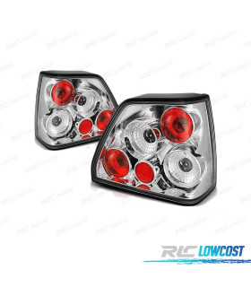FARI POSTERIORI PER VOLKSWAGEN VW GOLF 2 83-08.91 LOOK CROMATO LEXUS