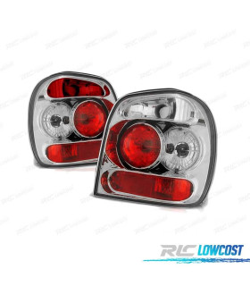 FANALI VOLKSWAGEN VW POLO 6N HATCHBACK 94-99 CROMATI