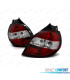 FANALI PER RENAULT CLIO 3 05-09 ROSSO BIANCO LOOK LEXUS