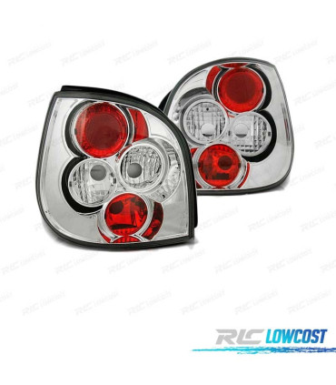FARI POSTERIORI PER RENAULT SCENIC 99-03 LOOK CROMATO LEXUS