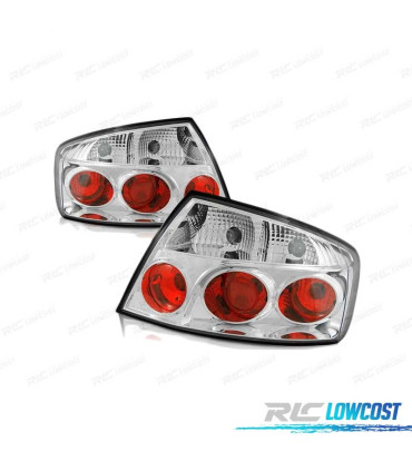 FANALI PER PEUGEOT 407 SEDAN 04- CROMATI