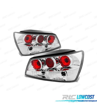FARI POSTERIORI PEUGEOT 306 97-01 LOOK CROMATO LEXUS