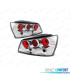 FARI POSTERIORI PER PEUGEOT 306 93-97 LOOK CROMATO LEXUS