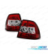 FANALI PER OPEL VECTRA B 95-98 ROSSO BIANCO LOOK LEXUS
