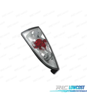 FARI POSTERIORI PER FORD FOCUS MK1 98-04 HATCHBACK LOOK CROMATO LEXUS