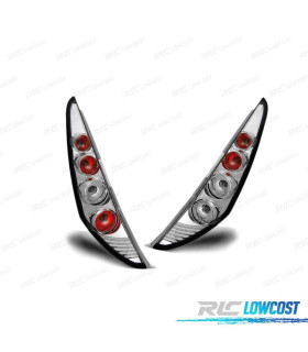 FANALI FIAT PUNTO 2 99-03 LOOK LEXUS CROMATO
