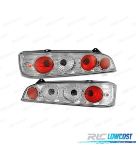 FARI POSTERIORI PER FIAT SEICENTO 600 98-10 LOOK CROMATO LEXUS