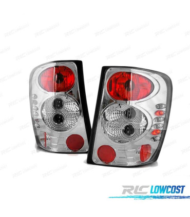 FARI POSTERIORI PER JEEP GRAND CHEROKEE WJ 99-05 LOOK CROMATO LEXUS