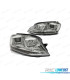 FARI PER VOLKSWAGEN VW GOLF 7 12-17 LUCE DIURNA A LED A FORMA DI U CROMATI