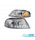 FARI DAYLIGHT PER VOLKSWAGEN VW PASSAT 3BG 00-05 CON INDICATORE LED CROMATO
