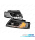 FARI DAYLIGHT PER VOLKSWAGEN VW PASSAT 3B 96-00 CON INDICATORE LED NERI