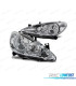 FARI OCCHI ANGELICI PER PEUGEOT 307 01-05 CROMATI