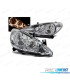 FARI OCCHI ANGELICI PER PEUGEOT 307 01-05 CROMATI