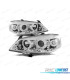FARI OCCHI ANGEL PER OPEL ASTRA G 97-04 CROMATO