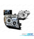 FARI PER NISSAN NAVARA D40 PATHFINDER 05-10 CON OCCHI ANGEL LED CROMATI