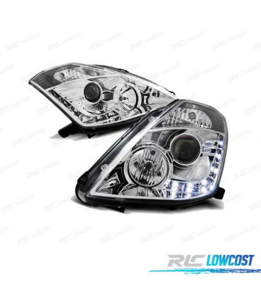 FARI DIURNI PER NISSAN 350Z 03-05 CROMATI