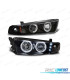 FARI OCCHI ANGEL CCFL LED PER MITSUBISHI GALANT 8 EA0 96-06 NERI