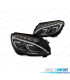 FARI MERCEDES W205 14-18 LUCE DIURNA LED DRL NERO