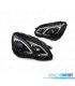 FARI PER MERCEDES W212 13-16 CON DRL LED NERI