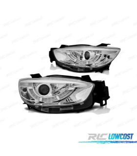 FARI TRU DRL PER MAZDA CX5 11-15 CROMATI