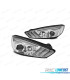 FARI DRL CON FRECCIA DINAMICA PER FORD FOCUS MK3 15-18 CROMATI