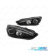 FARI PER FORD FOCUS MK3 15-18 LED TRU DRL NERI