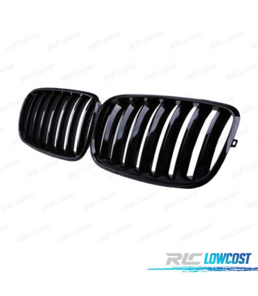 GRIGLIE BMW X5 E70 X6 E71 07-14 LOOK M PERFORMANCE NERO LUCIDO