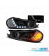 FARI DIURNI PER FORD MONDEO 96-00 NERI CON FRECCIA A LED