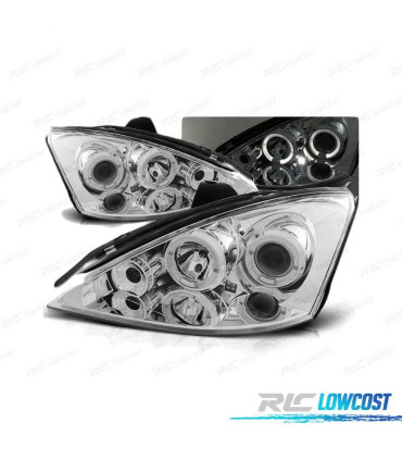 FARI PER FORD FOCUS I FACELIFT 01-04 ANGEL EYES CROMATI