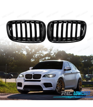 GRIGLIE BMW X5 E70 X6 E71 07-14 LOOK M PERFORMANCE NERO LUCIDO