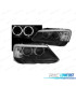 FARI PER BMW X3 F25 10-14 ANGEL EYES LED NERO