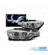 FARI BMW F30 F31 11-15 ANGEL EYES LED CROMATI