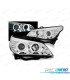 FARI BMW E60 E61 03-07 OCCHI ANGEL CCFL CON FRECCIA LED