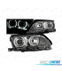 FARI BMW E46 01-05 OCCHI ANGEL LED CROMATI