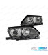 FARI BMW E46 01-05 OCCHI ANGEL LED CROMATI