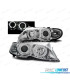 FARI BMW E46 01-05 OCCHI ANGEL CROMATI