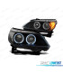 FARI BMW E60 E61 03-07 LED OCCHI ANGEL NERI
