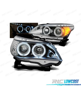 FARI ANGEL EYES BMW E60 E61 LED FRECCE 03-07